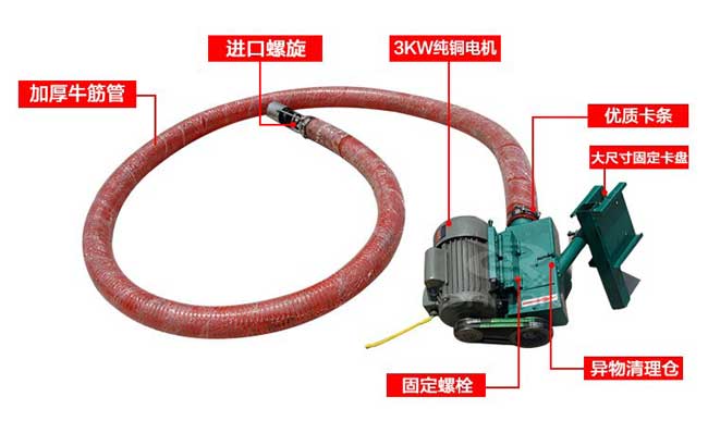 水泥螺旋机特点